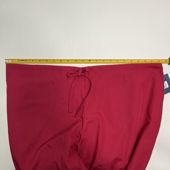 Cherokee Scrubs Pants Pink Womens 2XL Drawstring Raspberry 4101 Modern Classic - Picture 6 of 16